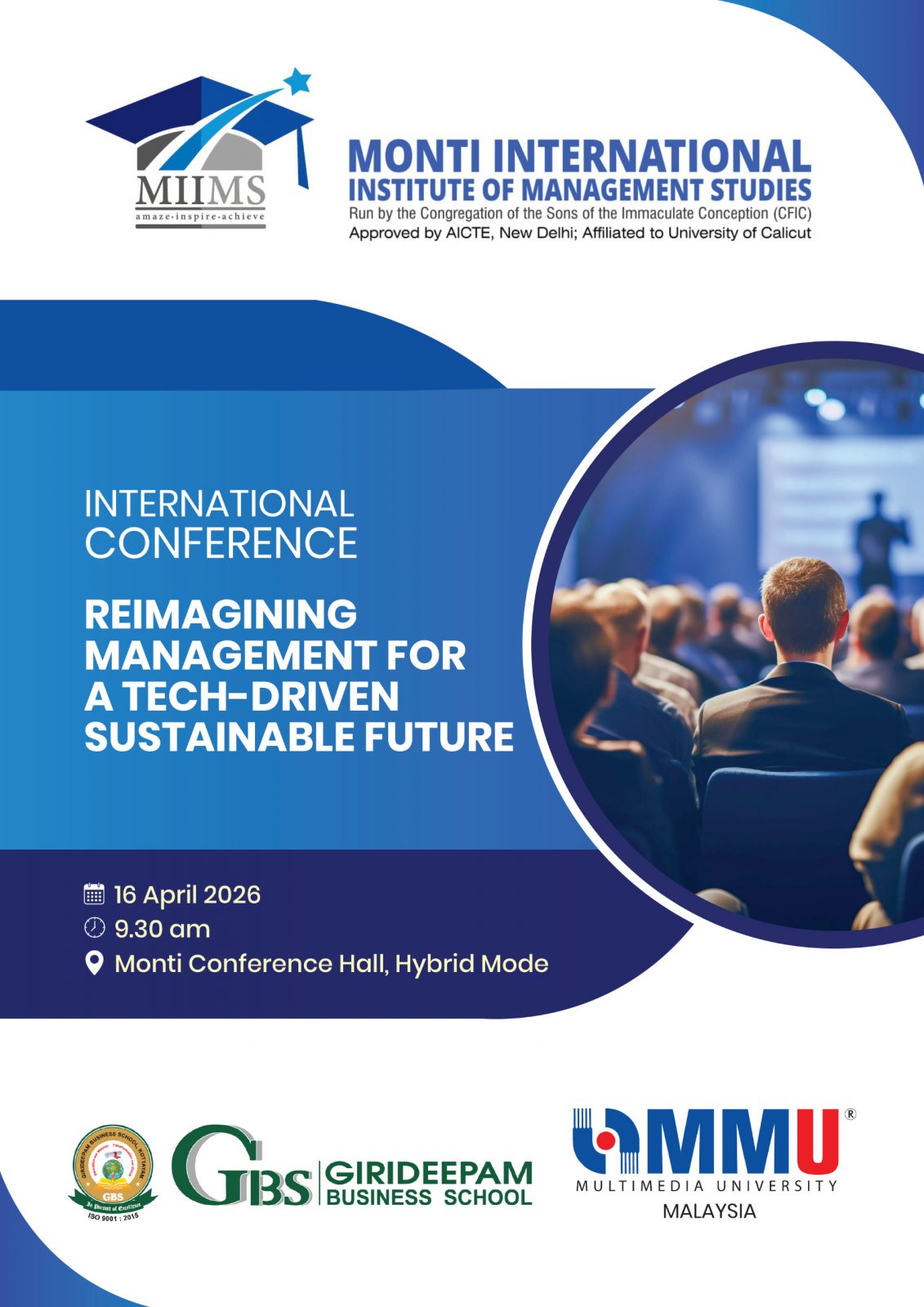 International Conference – Reimagining management for a tech-driven sustainable future