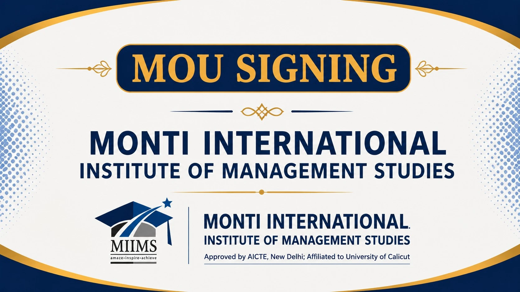 MOU Signings