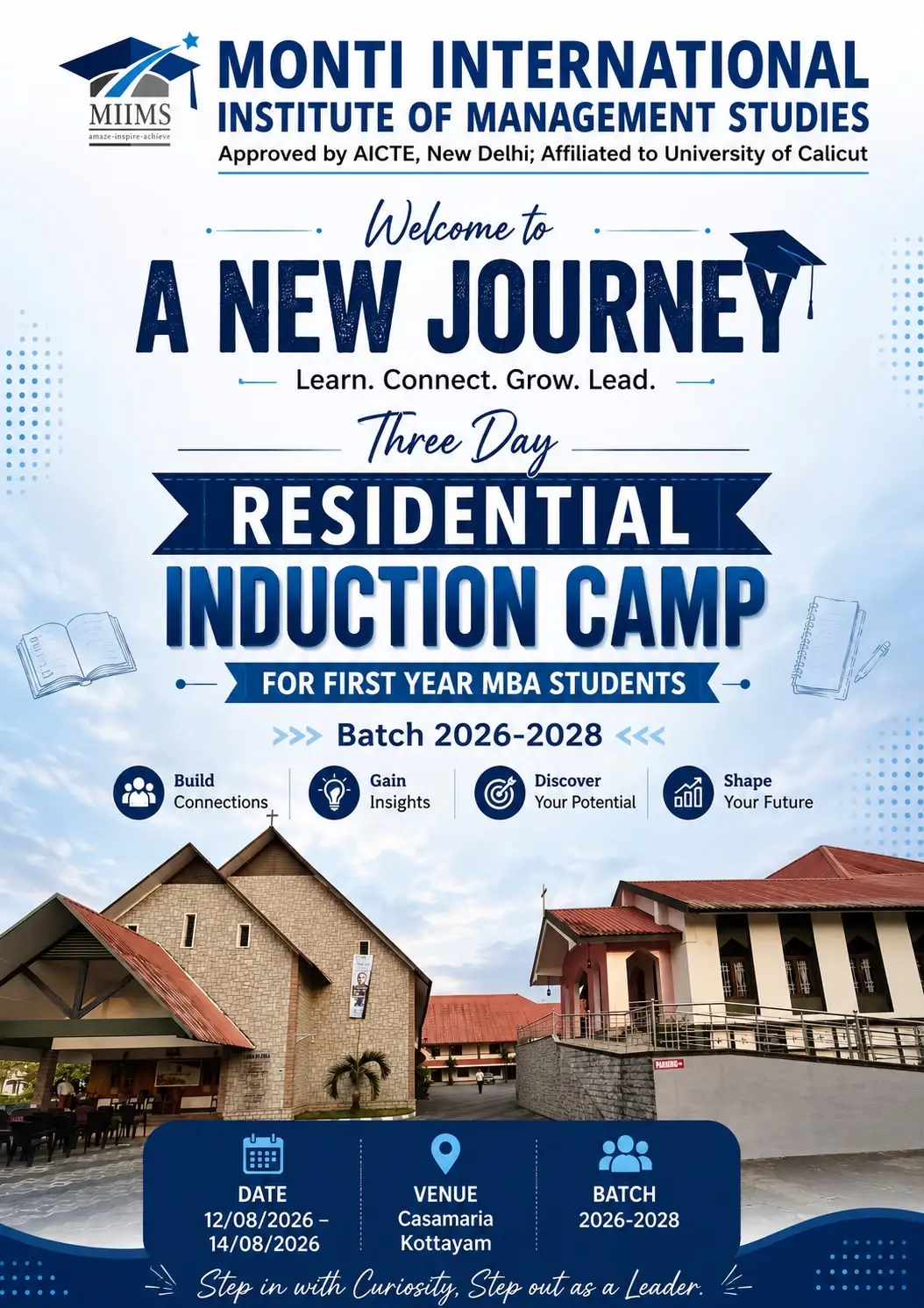 Three-Day Residential Induction Camp for MBA Batch 2026–2028